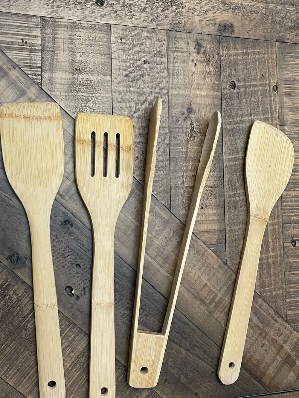Madmon’s Bamboo Kitchen Utensil Set - 4 Piece